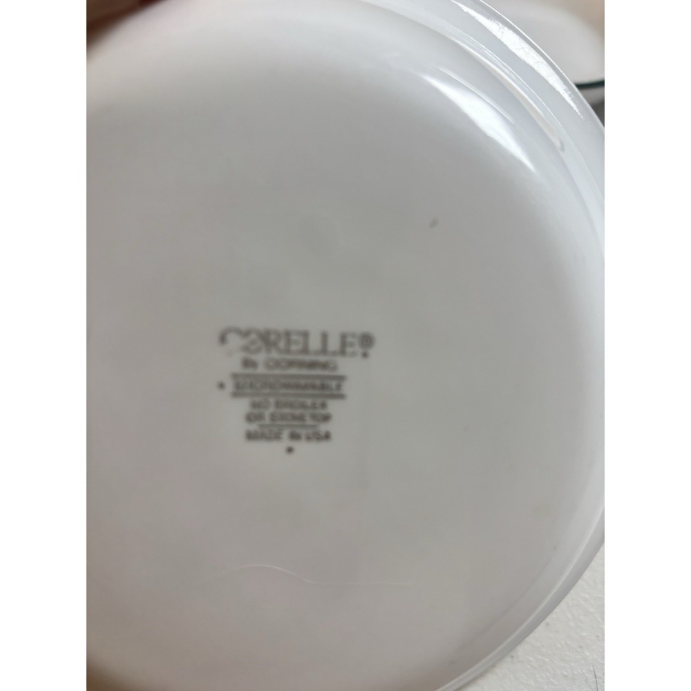 Corelle Callaway Ivy Swirl Green Rim Cereal/Soup Bowl 7.25" Set Of 4 - Picture 8 of 9